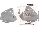 Van Wezel 17013704 Radiatore Dell'olio Motore Per Opel Combo Furgone/Station Wagon (X12) Combo Combi / Tour (X12) Per Fiat Grande Punto (199) Punto Evo (199) Linea