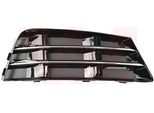 Van Wezel Griglia Di Ventilazione Paraurti Per Audi A4 B9 Avant (8W5, 8WD) Cromata/Nera Lucida