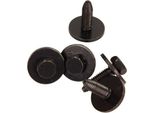 5X Romix C60615 Clip Modanatura Decorativa / Protettiva Lato Motore, Paraurti, Su