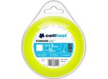 Cellfast Standard Damil Per Tosaerba - Profilo Quadrato, 2,7 Mm X 15 M
