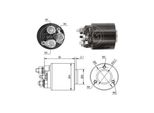 Era Interruttore Solenoide Avviamento ZM591 Per Opel Corsa D Hatchback (S07) Combo Tour