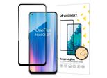 Wozinsky Super Resistente Colla Piena Vetro Temperato Per Schermo Intero Con Telaio Caso Amichevole Oneplus Nord Ce 2 5G Nero