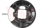 Van Wezel 0639378 - Oe 34211162774 Piastra Di Ancoraggio, Asse Posteriore Destro Per Serie 5 (E39)