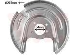 Van Wezel Parafango Disco Freno Per Skoda Octavia Iii Combi (5E5) Posteriore Destro 7624374 Piastra Di Ancoraggio