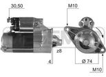 Era 220209A Motorino Di Avviamento 0,8 Kw Per Mazda MX-5 Iii (Nc) 12 V
