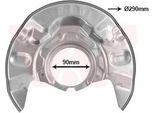 Van Wezel 5393372 - Oe 4778112240 Piastra Di Ancoraggio, Asse Anteriore Destro Per Corolla (E12), Corolla Verso (E12)