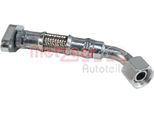 Metzger Tubo Dell'olio Per Turbocompressore Tubo Di Alimentazione Dell'olio Turbocompressore 2361148 Per Vw Golf Iv Hatchback (1J1) Golf V Hatchback (1K1) Polo (9N) Touran