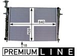 Radiatore Hyundai Tucson, Kia Sportage Ii 2.0 08.04-