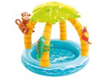 Intex 58417NP - Piscina Per Bambini - Piscina Per Bambini Tropical Island (102X86Cm) Piscina Per Bambini Per Bambini