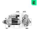 Era 221073A Motorino Di Avviamento 0,8 Kw Per Honda Jazz Ii Hatchback (Gd, GE3, GE2) 12 V