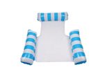 Merco Float Chair Lettino Gonfiabile Blu Confezione Da 1 Pezzo