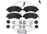 Set Di Pastiglie Freno Anteriori Optimal Pastiglie Freno Per Opel Movano C Furgone (U9) BP-12959
