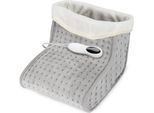 Yakimz Scaldapiedi Elettrico Con Timer Scaldapiedi Elettrico Lavabile Scaldapiedi Grigio Chiaro