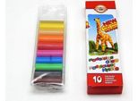 Argilla Da Modellare Koh-I-Noor/Set Di Argilla Da Modellare 10 Pz