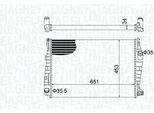 Magneti Marelli 350213152000 - Oe 50510146 Radiatore, Raffreddamento Motore Per Spider (939), Brera (939), 159 (939)