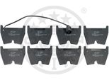 Set Di Pastiglie Freno Anteriori Optimal Pastiglie Freno Per Audi A3 Sportback (8VA, 8VF) BP-12925