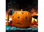 Inquietante Zucca Di Halloween, Decorazioni Di Zucca, Decorazione Artistica Di Zucca Di Halloween, B