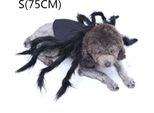 Halloween Pet Dog Cat Spider Clothes Puppy Cosplay Costume Per Cani Gatti Party Cosplay Funny Outfit, S (75CM)