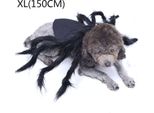 Halloween Pet Dog Cat Spider Clothes Puppy Cosplay Costume Per Cani Gatti Party Cosplay Funny Outfit, Xl (150 Cm)