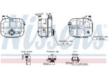 Serbatoio Di Compensazione Nissens Liquido Di Raffreddamento Per Opel Astra H Caravan (A04) Liquido Di Raffreddamento 996243