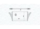 Magneti Marelli 351319204650 Intercooler Llk Per Opel Vectra C Caravan (Z02) Turbo Intercooler