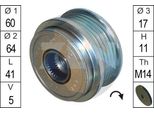 Era ZN5496 - Puleggia Alternatore Oe 77364148 Per 159 (939), Spider (939), Brera (939), 166 (936), Croma