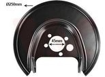 Van Wezel Parafango Disco Freno Per Vw Lupo (6X1, 6E1) Posteriore Sinistro 5817373 Piastra Di Ancoraggio
