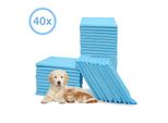 Tolletour Tappetini Igienici Per Cani Tappetino Per L'addestramento Del Cane Tappetino Per L'igiene Del Cucciolo Tappetino Monouso 60*60CM - 40X