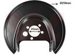 Van Wezel Parafango Disco Freno Per Vw Lupo (6X1, 6E1) Posteriore Destro 5817374 Piastra Di Ancoraggio