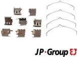 Jp Group 4864003610 Set Di Accessori Pastiglie Freno A Disco Anteriori Per Toyota Corolla Liftback (E11) Corolla Compact (E11) Avensis Kombi (T22) Avensis (T22)