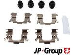 Jp Group 4364002810 Set Di Accessori Pastiglie Freno Anteriori Per Renault Megane Iv Grandtour (K9A/M/N) Megane Iv Hatchback (B9A/M/N) Espace V (Jr)