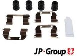 Jp Group 6364002810 Set Di Accessori Pastiglie Freno A Disco Anteriori Per Chevrolet Aveo Hatchback (T300) Aveo Berlina (T300) Cobalt Ii