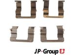 Jp Group 3864003110 Set Di Accessori Pastiglie Freno A Disco Anteriori Per Mazda 6 Station Wagon (Gy) 6 Hatchback (Gg) 6 (Gg)