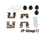 Jp Group 1264004010 Kit Accessori Pastiglie Freno A Disco Posteriore Per Opel Adam (M13) Per Kia Niro (De) Per Vauxhall Adam (M13)