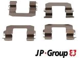 Jp Group 3564003310 Kit Accessori Pastiglie Freno A Disco Anteriore Per Hyundai Santa FÉ I (Sm) Per Kia Sorento I (Jc) Per Ssangyong Rexton / Rexton Ii (Gab)