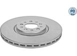 2X Disco Freno Meyle 15-15 521 0005/PD Anteriore Per Jeep Cherokee (Kl) 39 7Mm