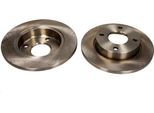 2X Maxgear Disco Freno 19-0718 Anteriore Per Ford Fiesta Mk4 Hatchback (Jas Jbs)
