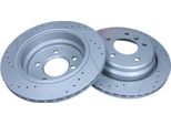 Disco Freno Maxgear. Bmw T. E39 96- 298X20 Ventilato Forato E Scanalato, Con Rivestimento Anticorrosione