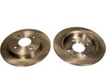 2X Disco Freno Maxgear 19-0781 Posteriore Per Ford Fiesta Mk6 Hatchback (JA8 JR8)