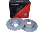 2X Maxgear Disco Freno 19-2018MAX Posteriore Per Vw Touran (1T1 1T2) Golf Vi (5K1)