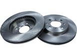2X Maxgear Disco Freno 19-2498 Per Honda Civic Vii Hatchback (Eu Ep Ev) 260Mm