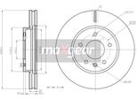 2X Maxgear Disco Freno 19-2369 Per Opel Antara Per Chevrolet Captiva Sport