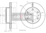 2X Disco Freno Maxgear 19-2350 Anteriore 69 4Mm 297Mm