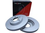 2X Disco Freno Maxgear 19-0949 Posteriore Per Mitsubishi Pajero Iv (V8_W V9_W)