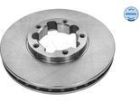 2X Meyle Disco Freno 36-15 521 0066 Anteriore Per Nissan Cabstar (F24M F24W) 276Mm