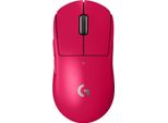 Logitech G Pro X Superlight 2 - Mouse - Gioco - Ottico - 5 Pulsanti - Senza Fili - 2,4 Ghz - Usb Ricevitore Logitech Lightspeed - Rosa (910-006797)
