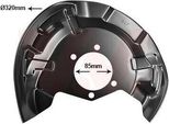 Van Wezel Parafango Disco Freno Per Renault Kadjar (Ha, Hl) Posteriore Destro 3391374 Piastra Di Ancoraggio