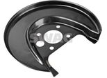 Swag Paraspruzzi Per Vw Golf Iv Hatchback (1J1) Posteriore Destro 33 10 7412 Piastra Di Ancoraggio