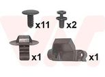Van Wezel Kit Di Montaggio Cofano Motore 4060797 Anteriore Adatto Per Peugeot 407 Sw (6E)
