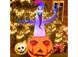 Fantasma Di Zucca Gonfiabile Di Halloween, Giardino Gonfiabile Di Halloween, Decorazione Esterna Di Halloween, Fantasma Di Zucca Gonfiabile, Decorazione Da Giardino Di Halloween